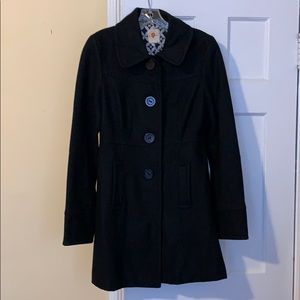 Black Wool Coat